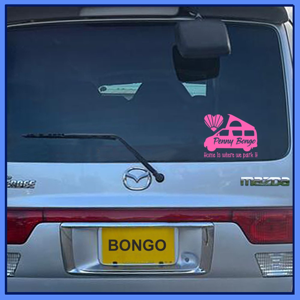 Personalized Bongo Name Vinyl Decal