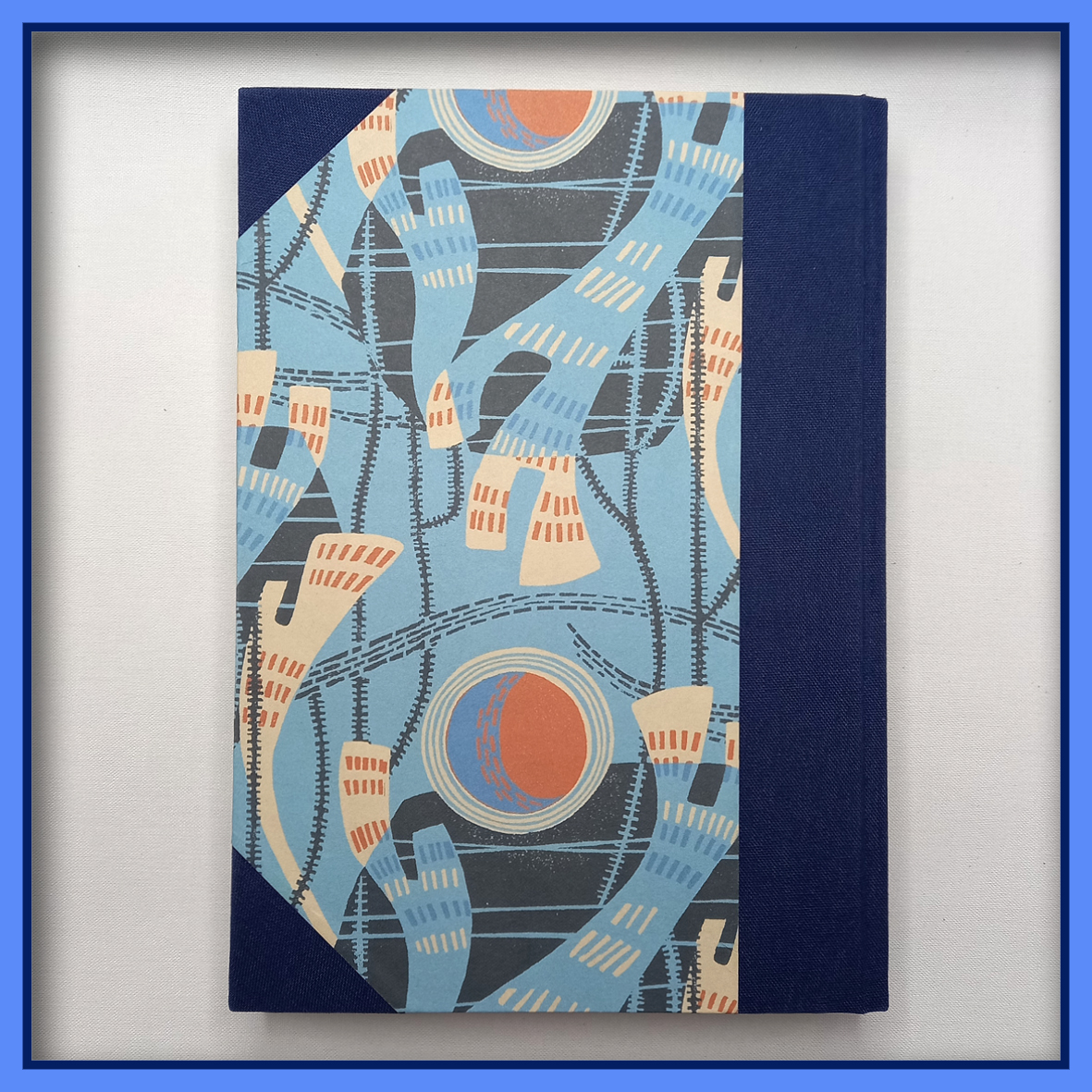 Notebook A5 rulled Pages Hardback